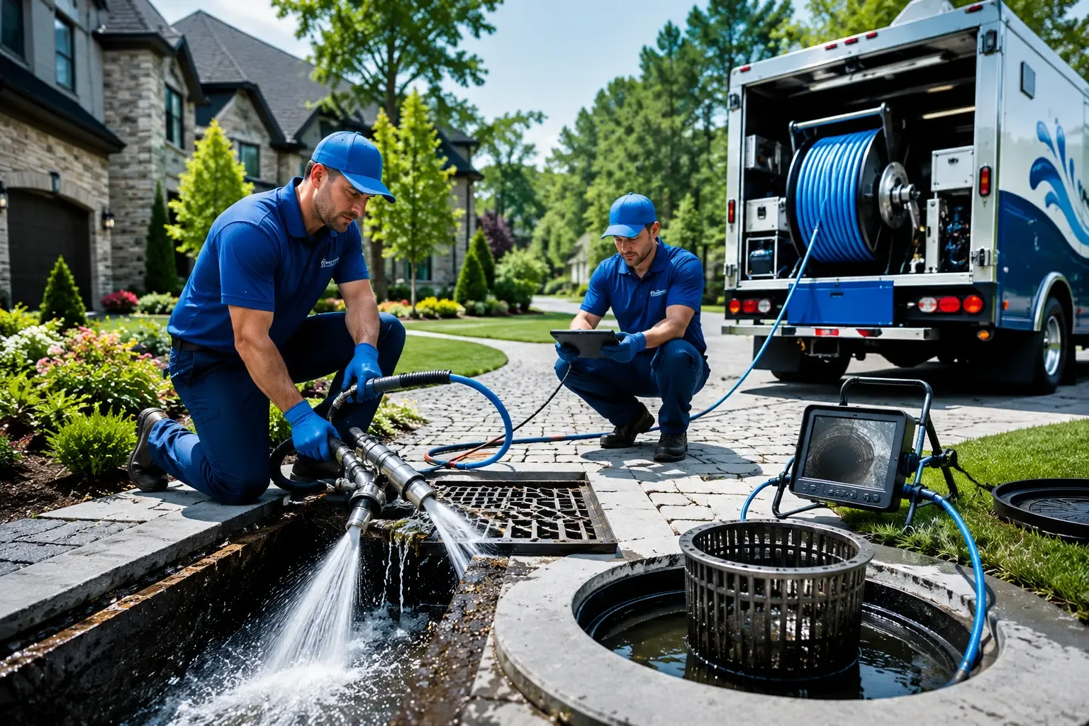 Local outdoor drain cleaning professionals in Nallen, WV